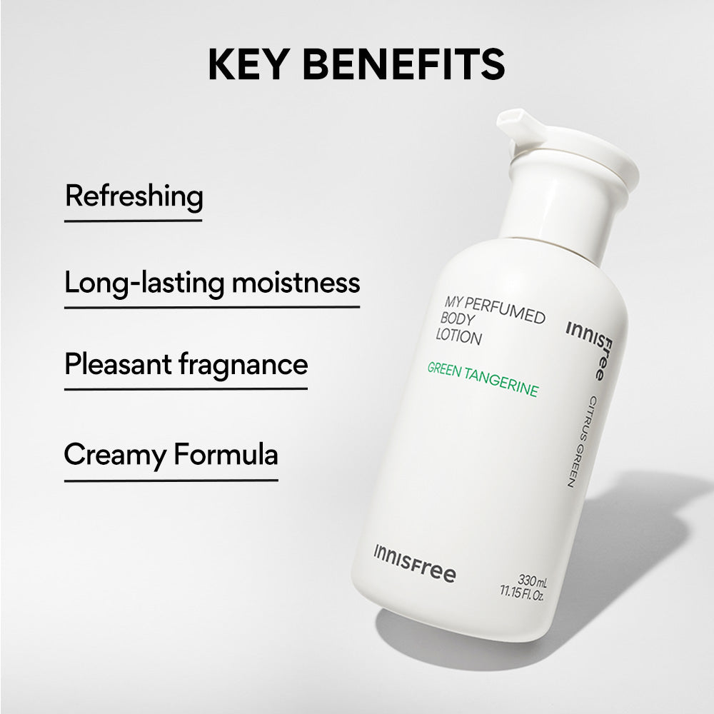 My Perfumed body green tangerine Lotion 330ML